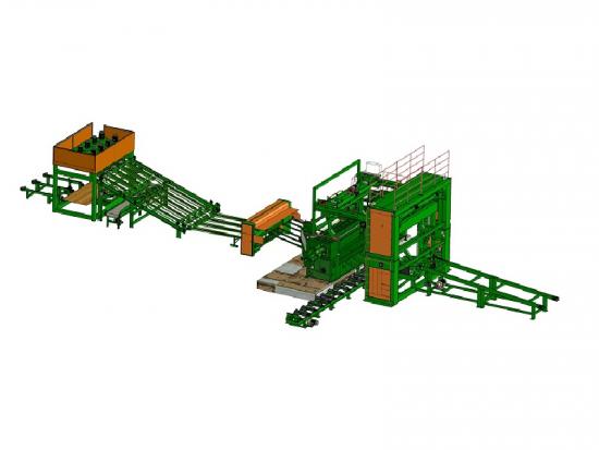 8ft Spindle veneer making line for plywood manufacture
